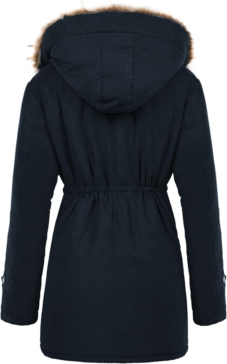 Winter Wool Women's Parka Jacket