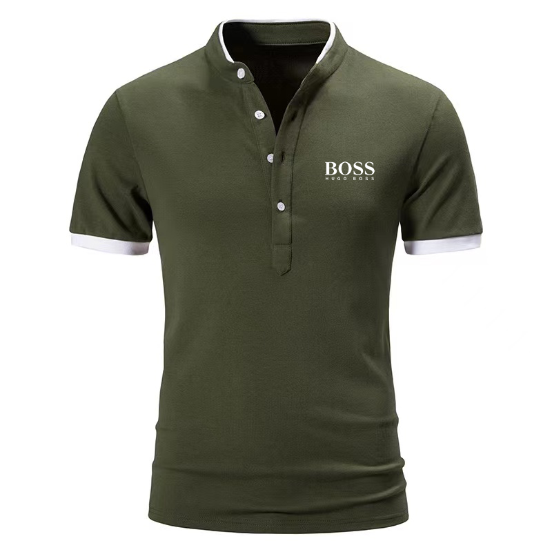 Men's Casual Short Sleeve Polo Shirt