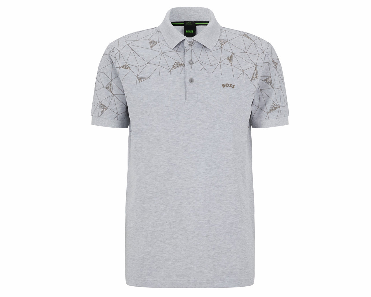 50476920 Paule 3 Slim Fit Polo Shirt Grey