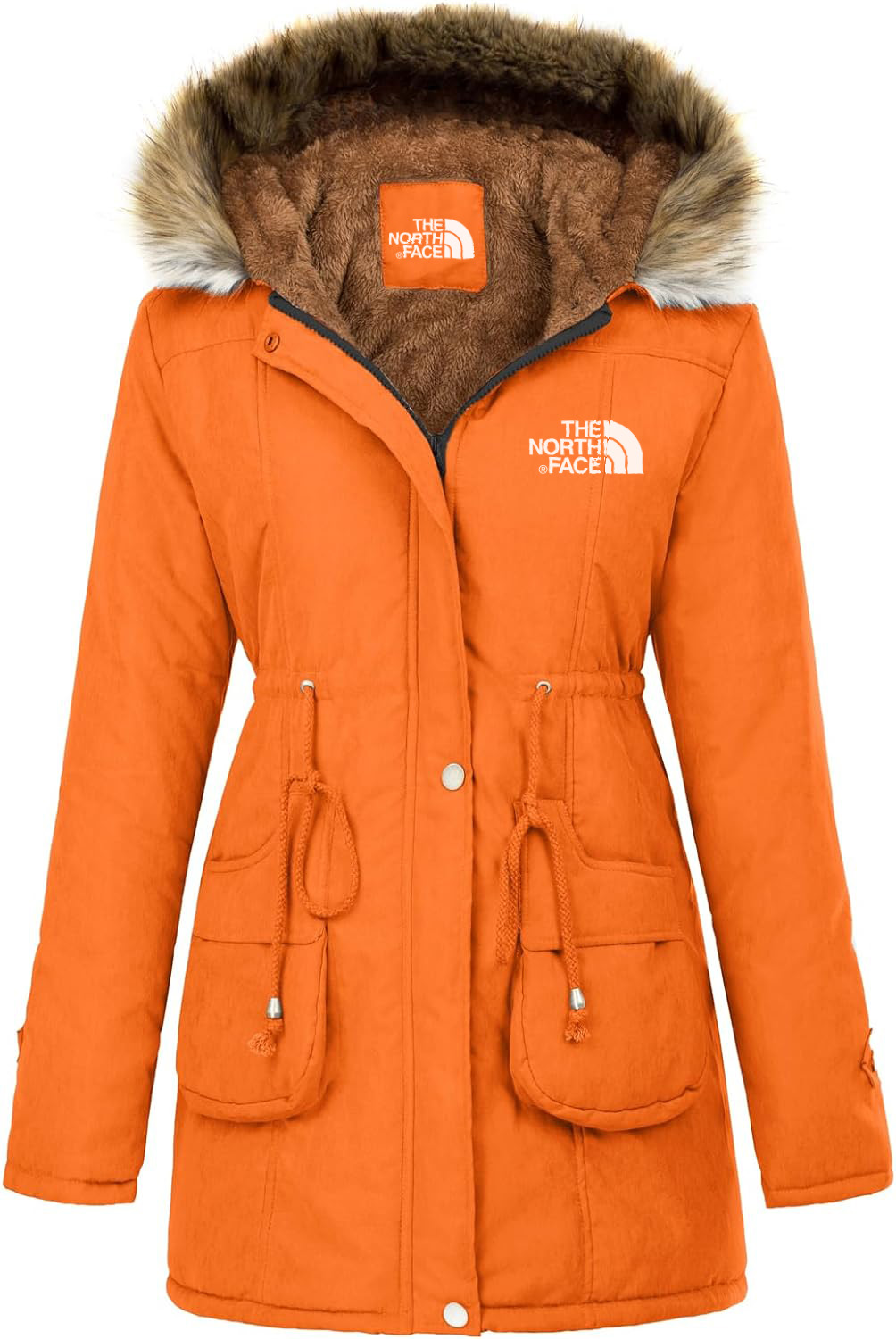 Winter Wool Women's Parka Jacket
