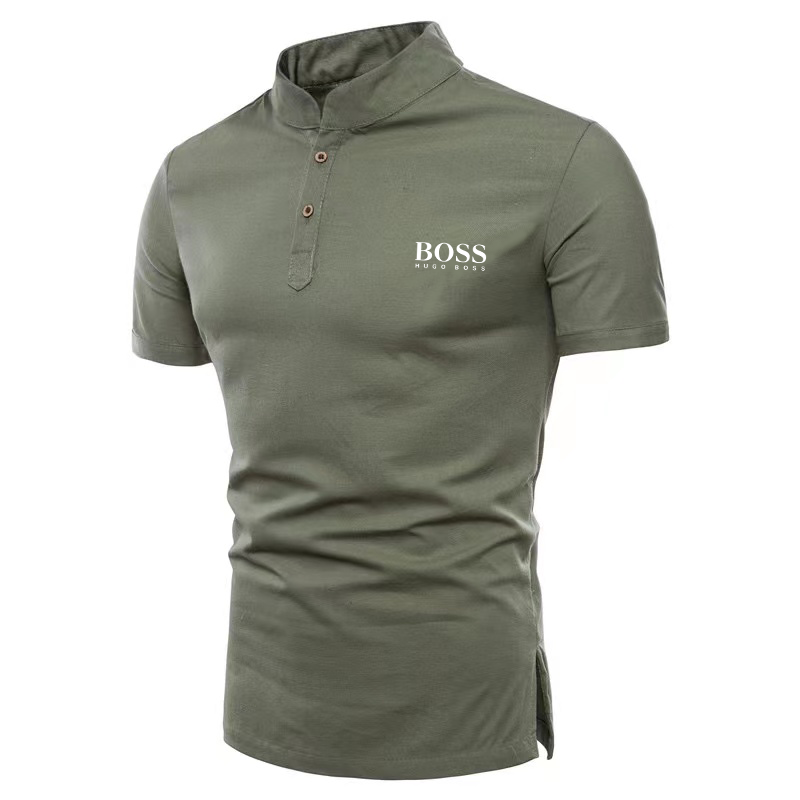 Men's Casual Short Sleeve Polo Shirt