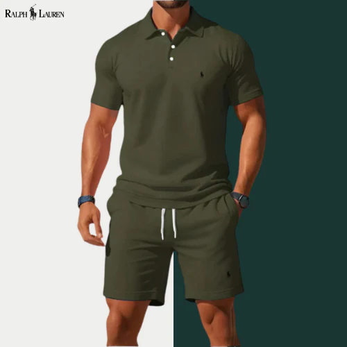 Ralph Lauren™ Premium Two-Piece Set – Timeless Elegance