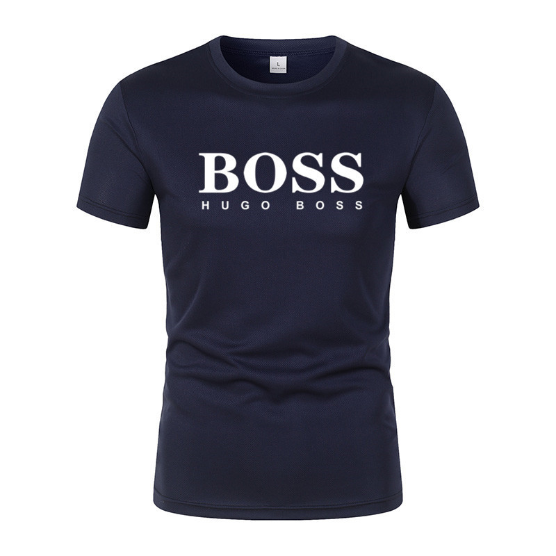 Men's Breathable T-Shirt Casual Loose Round Neck T-Shirt