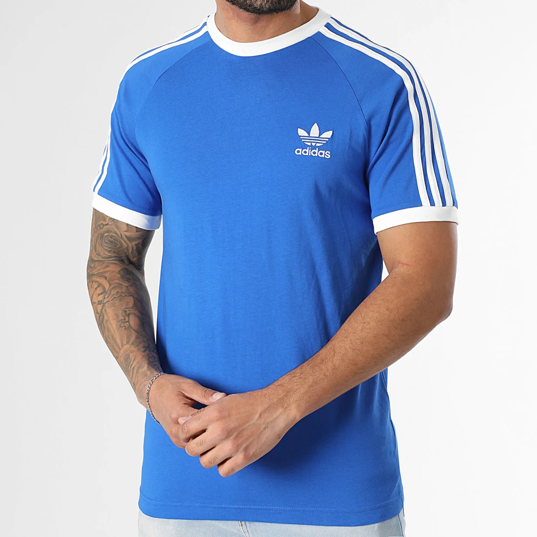 Adidas Originals Tee Shirt A Bandes 3 Stripes