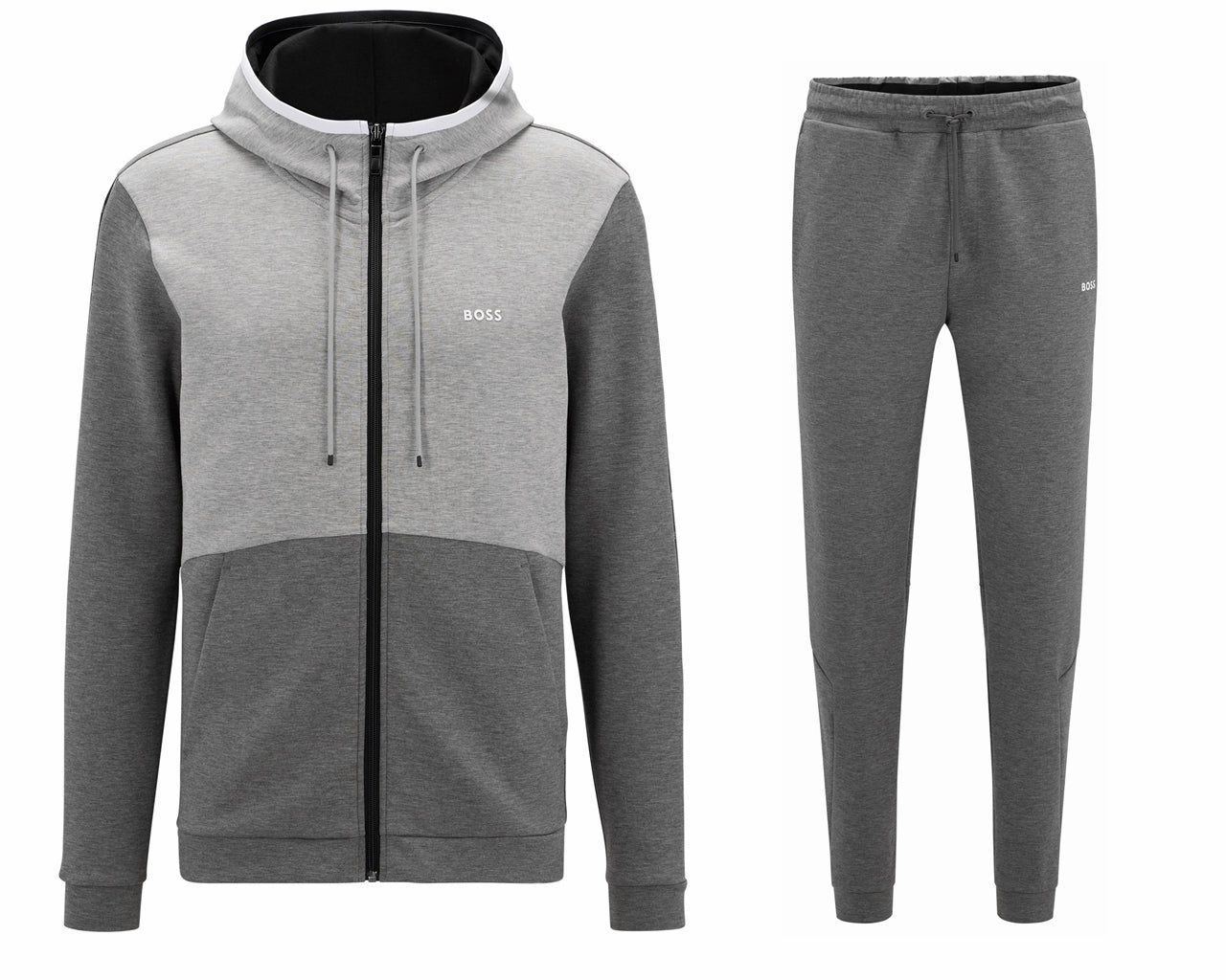 50477042 Saggy 1 Hooded Tracksuit Grey