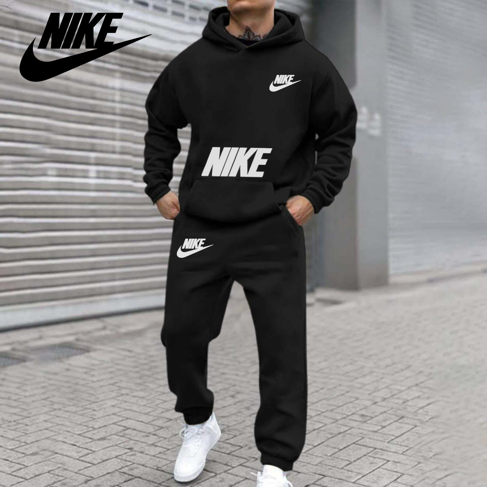 NIKE – nowy zestaw kurtek rekreacyjnych na wiosnę i jesień 2025 (kurtka + spodnie dwuczęściowy zestaw)(Kup jeden, a drugi dostaniesz gratis)