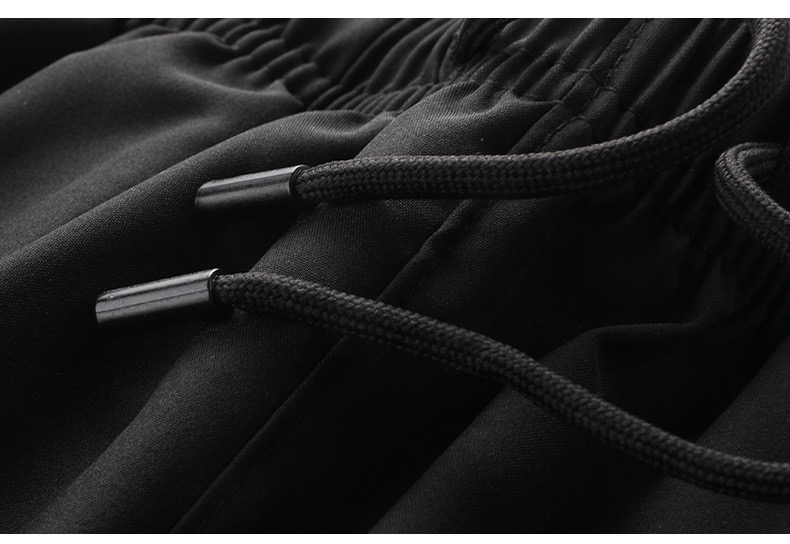 New ice silk breathable reflective sports casual pants