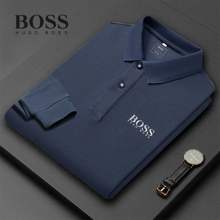 Long-sleeved Polo Shirt