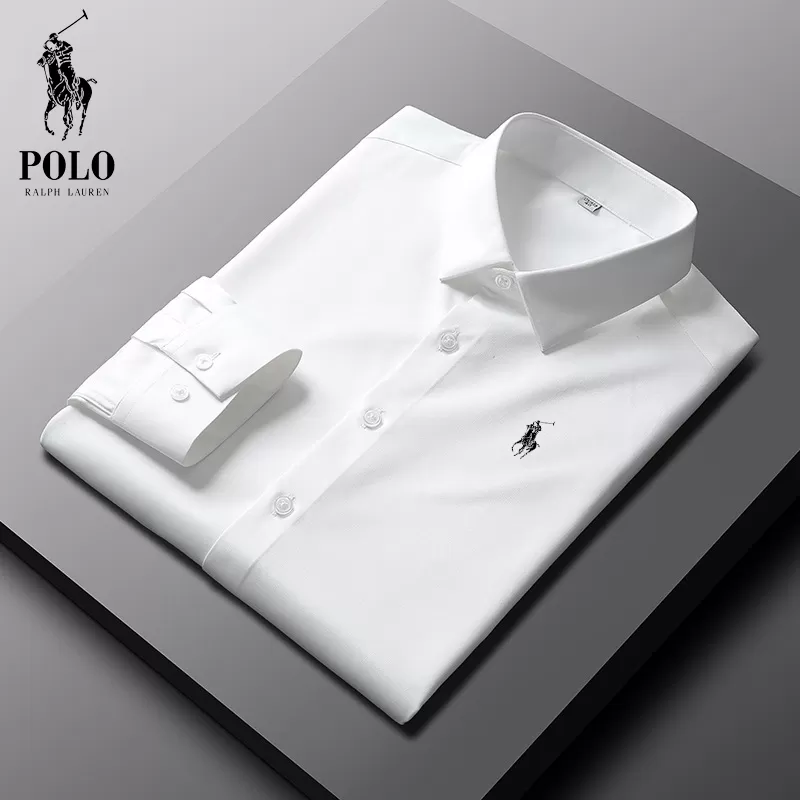 Ralph Lauren™ Men's Cotton Basic Denim Long Sleeve Shirt