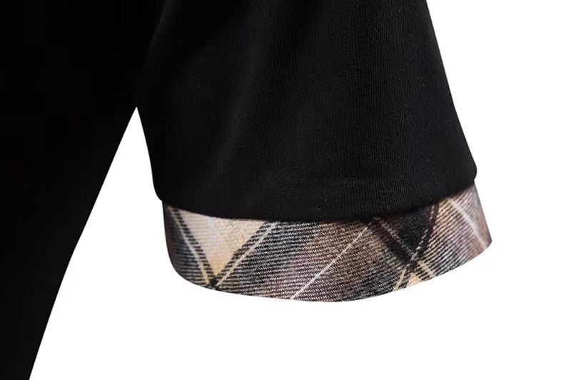 Men's Casual Check Short Sleeve Polo