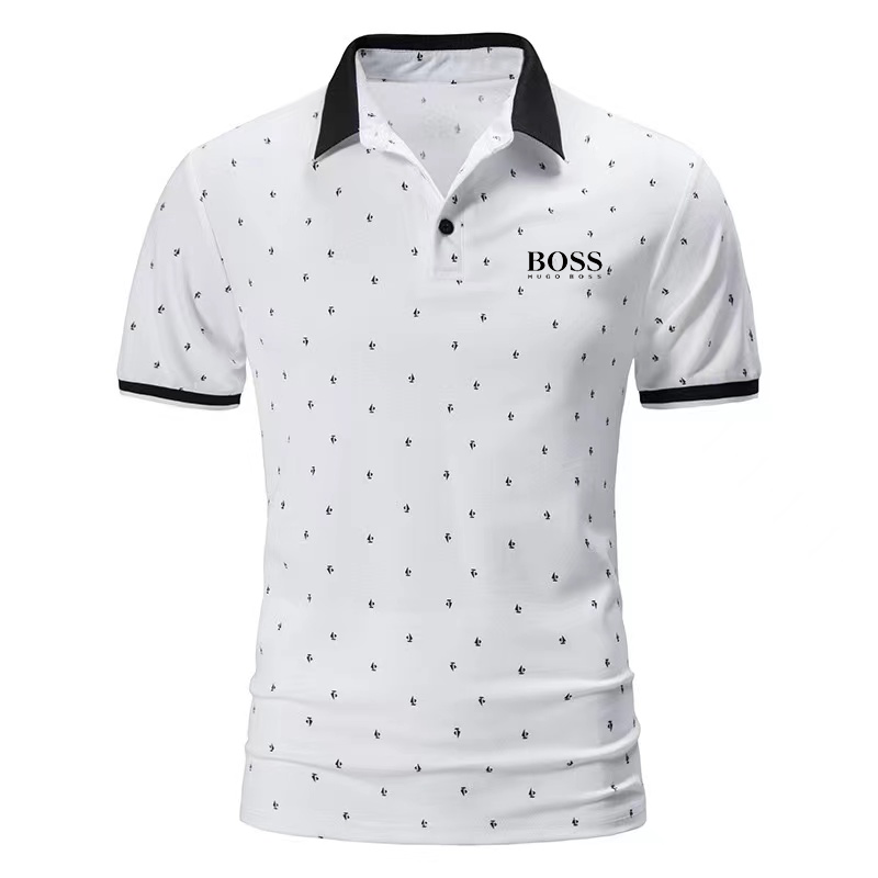 Men's Casual Short Sleeve Polo Shirt