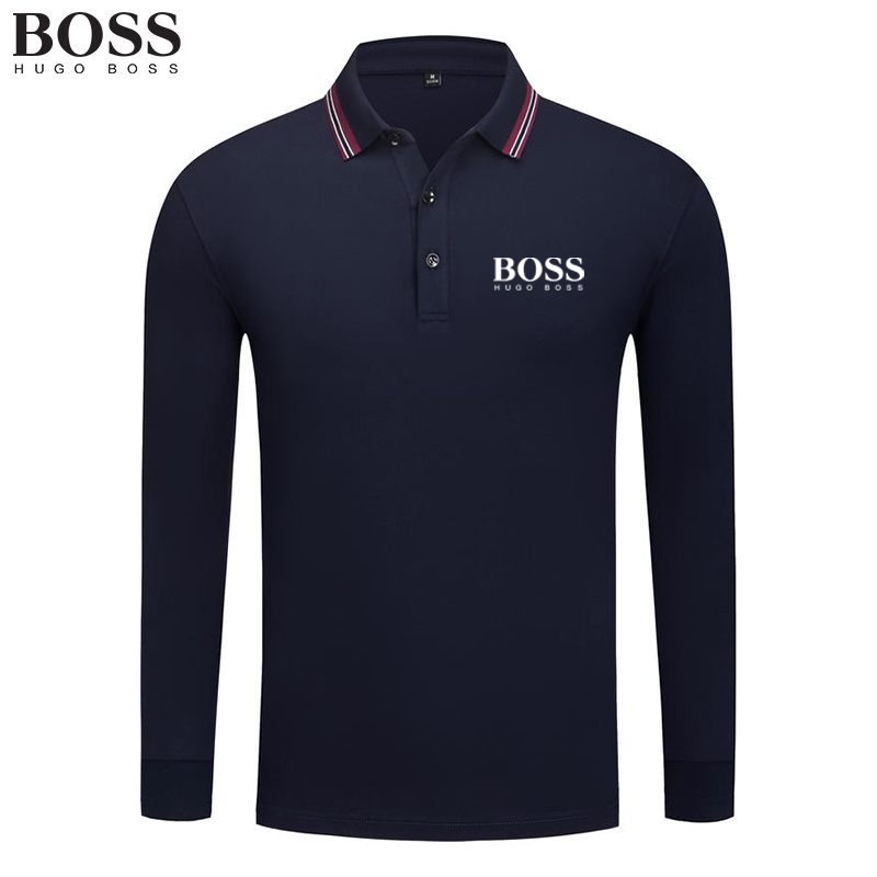 Men Long Sleeve T-Shirt POLO Shirt for Spring Autumn