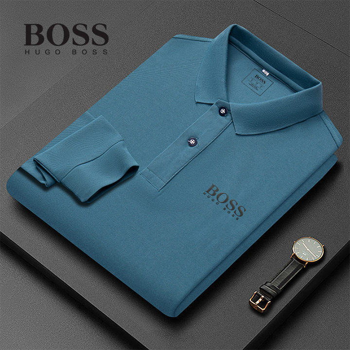 Long-sleeved Polo Shirt