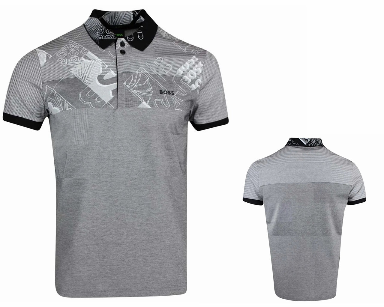 50466973 001 Paule 5 Regular Fit Polo Shirt Black