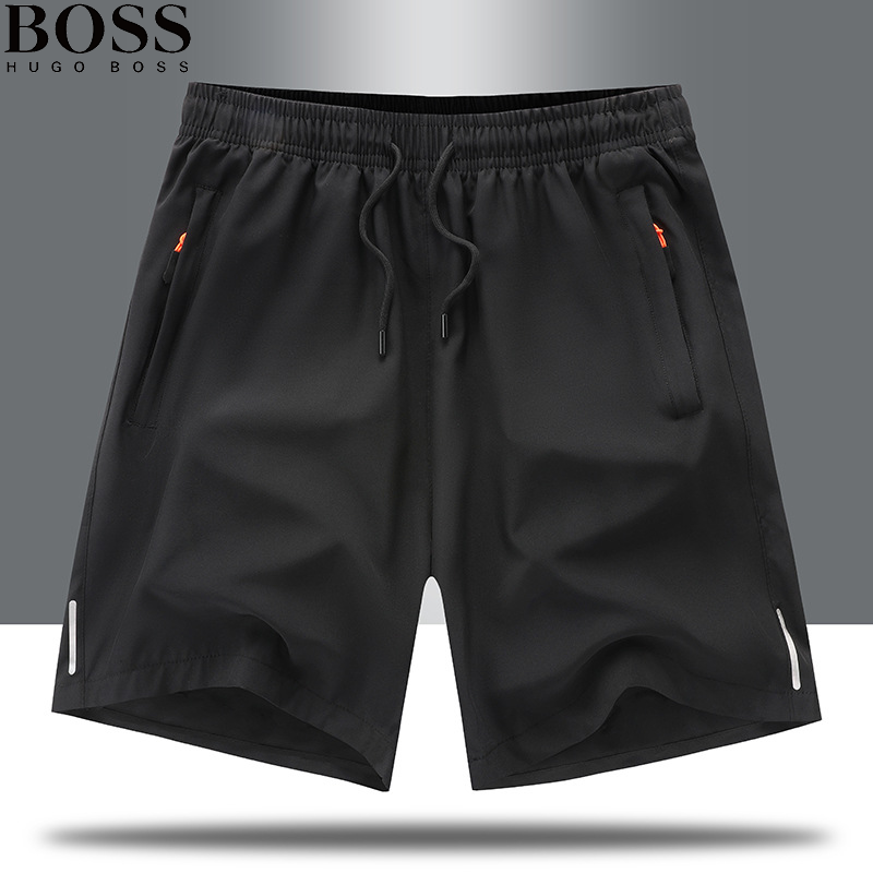 New ice silk breathable reflective sports casual pants