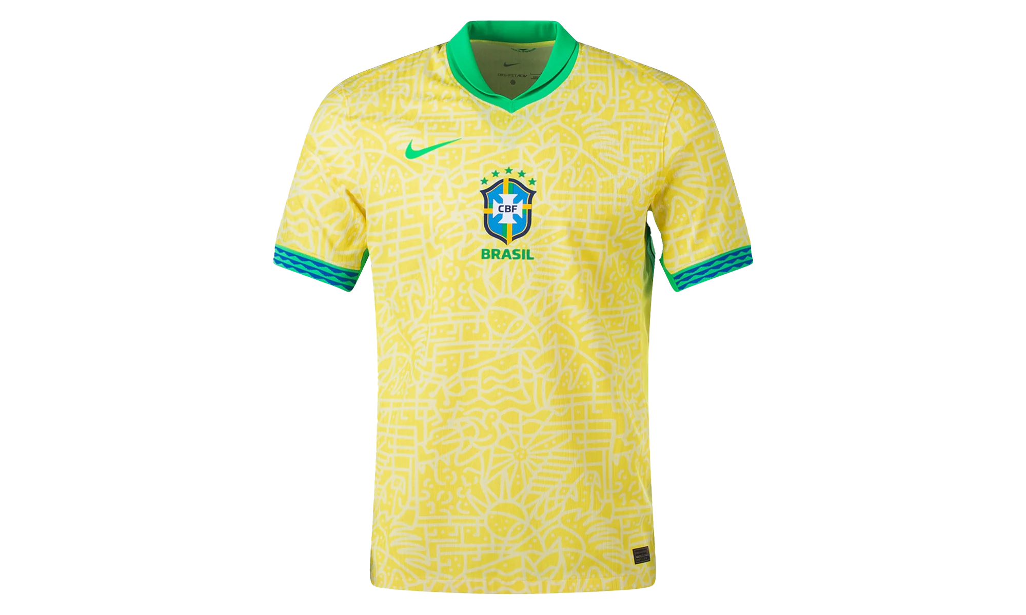 Brazil 22/23 Home Men's Dri-fit Soccer Jersey 