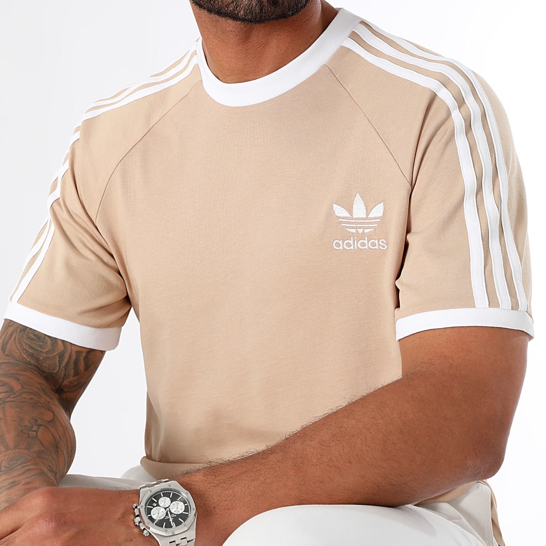 Adidas Originals Tee Shirt A Bandes 3 Stripes