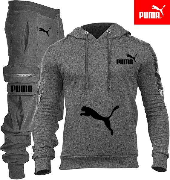 PUMA - Nowe bluzy z kapturem i spodnie slim fit dla mężczyzn