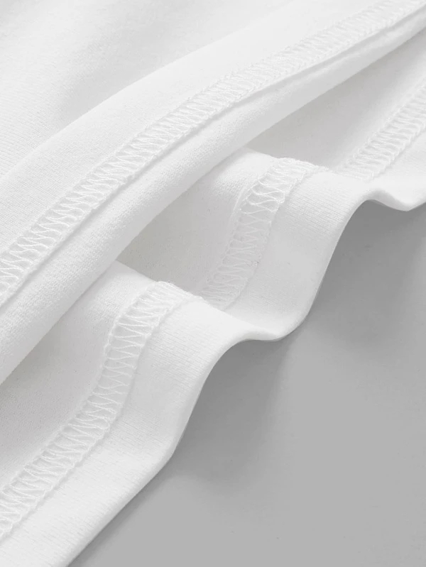 Men Contrast Plaid Collar Polo Shirt