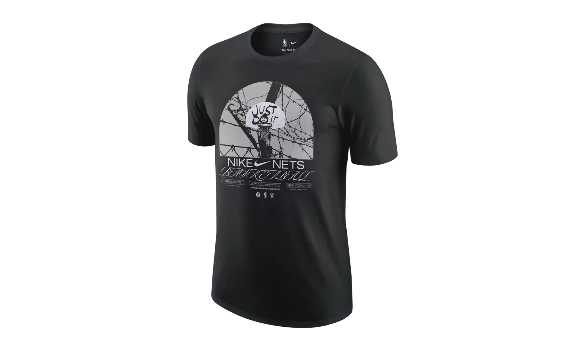 NBA BROOKLYN NETS COURTSIDE MAX 90 TEE 