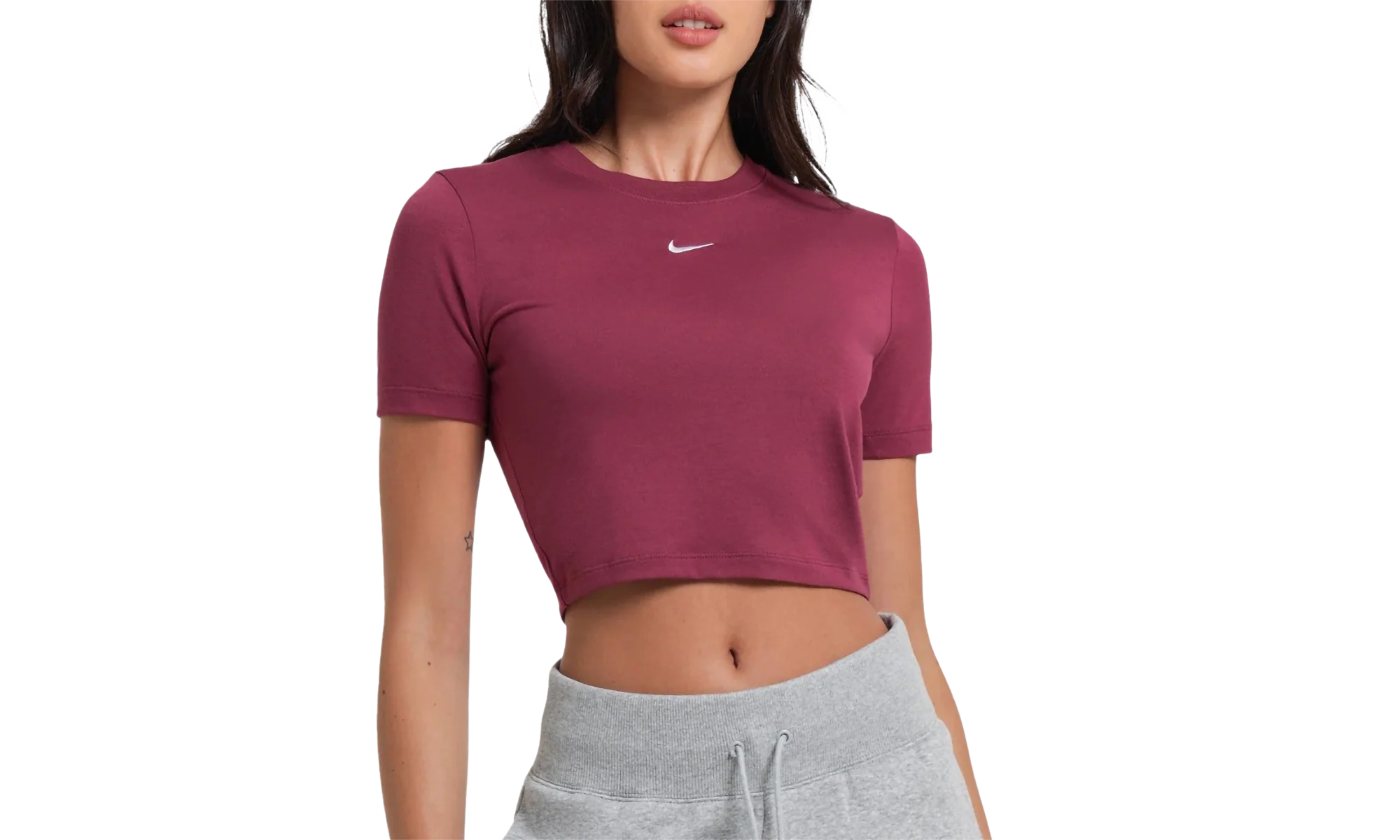 Sportswear Slim-fit Crop T-shirt Womens Style 