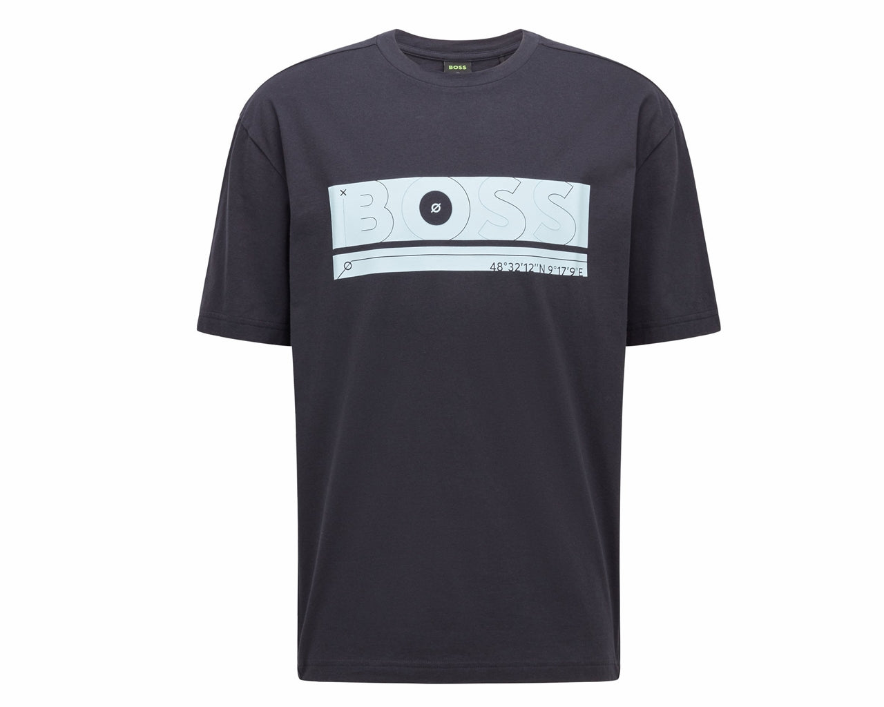 Tee 3 50472561 402 Crew Neck Shirt Blue