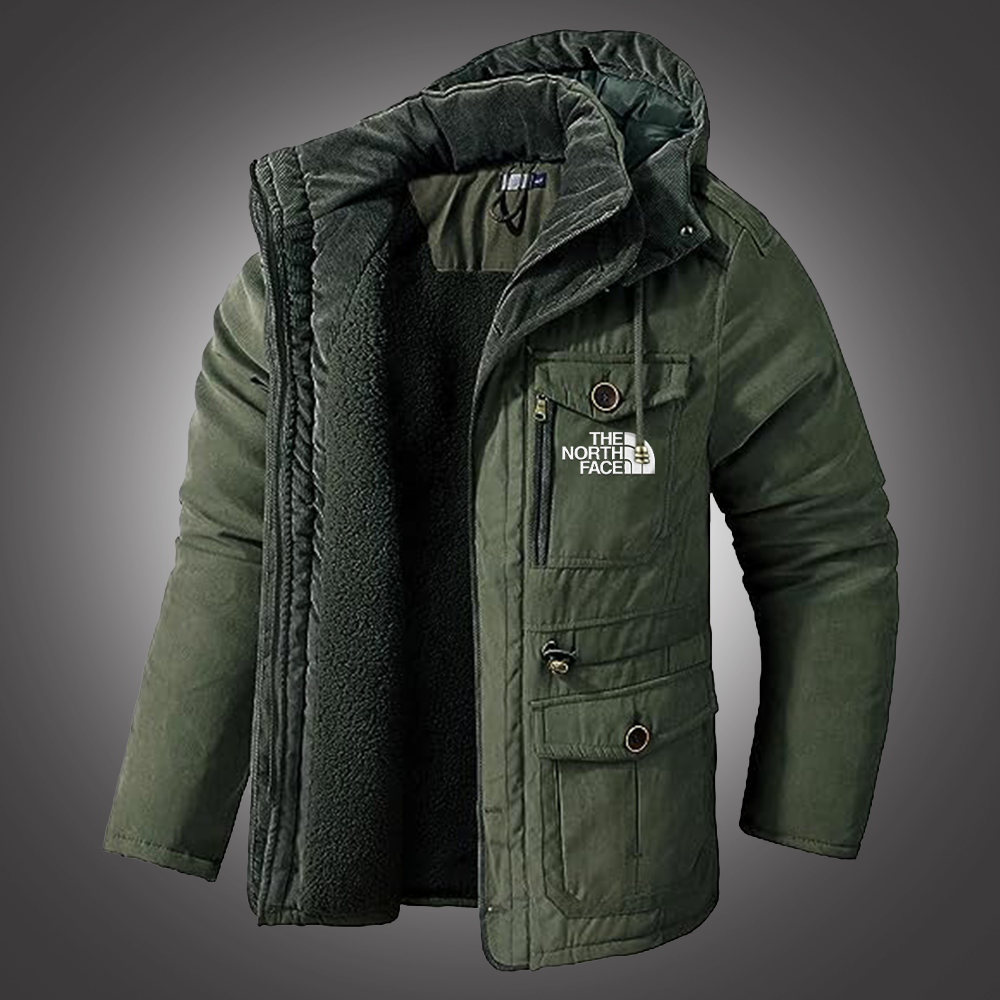 Winter Hooded Men's Jacket