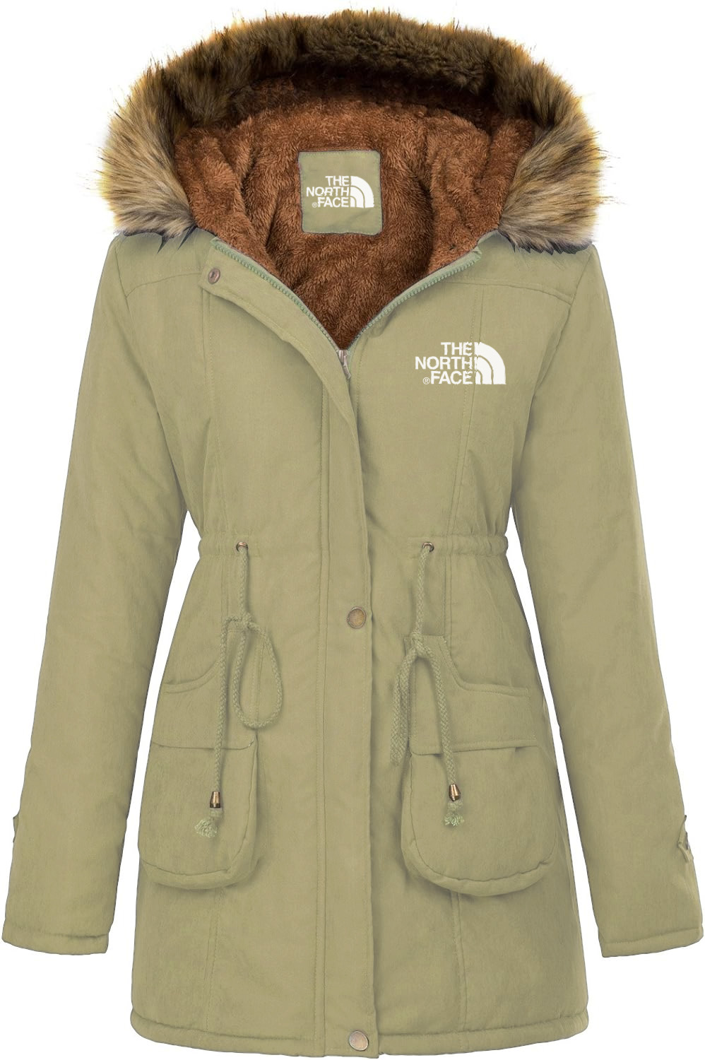 Winter Wool Women's Parka Jacket