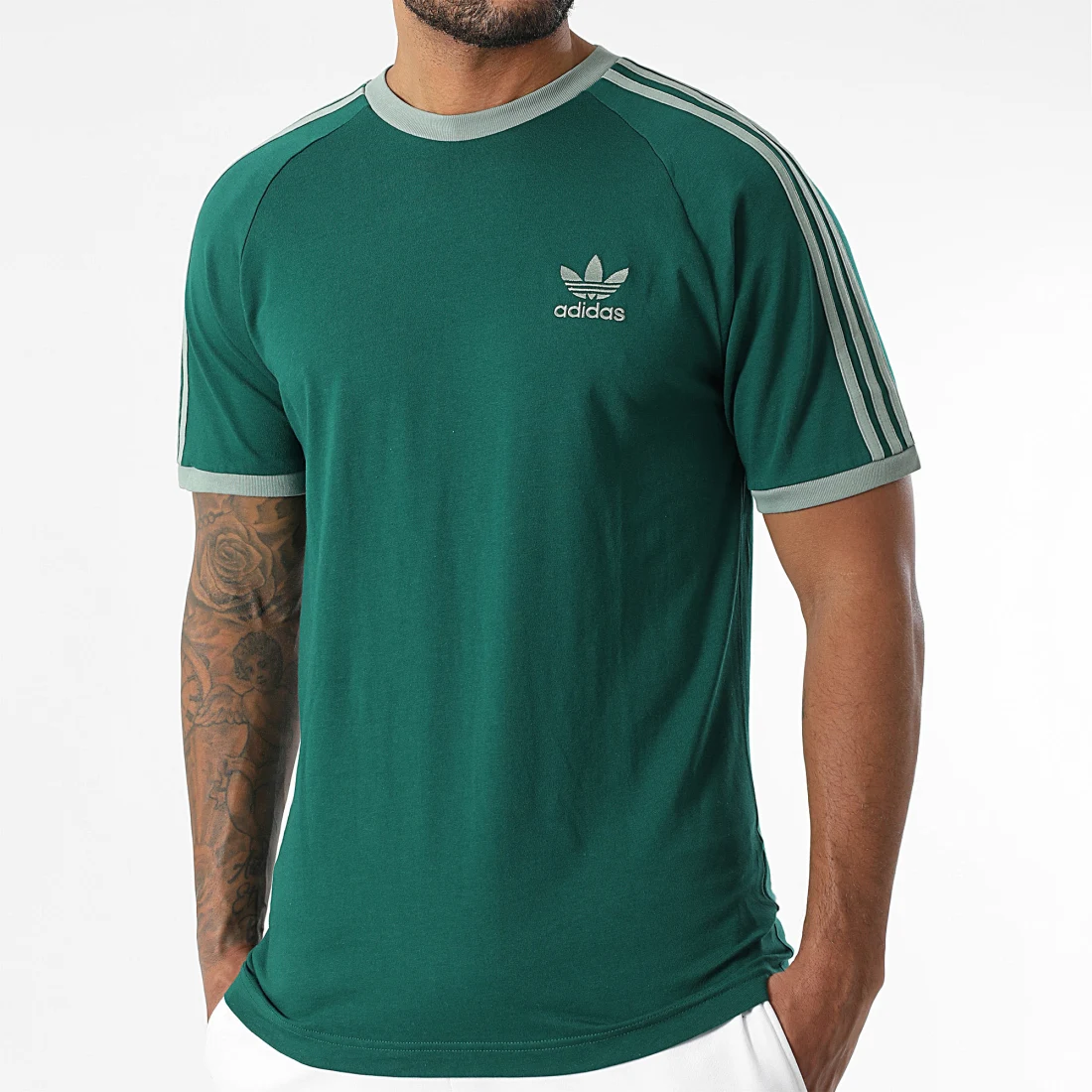 Adidas Originals Tee Shirt A Bandes 3 Stripes