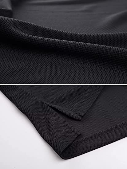 Men's Polo Shirt Quick Dry Performance Short Sleeve Tactical Shirt