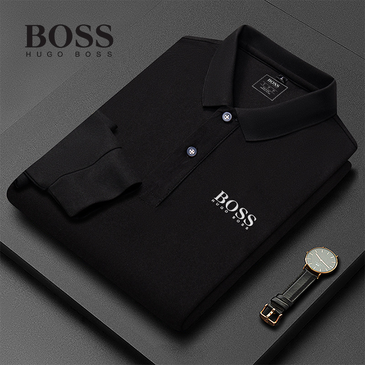 Long-sleeved Polo Shirt