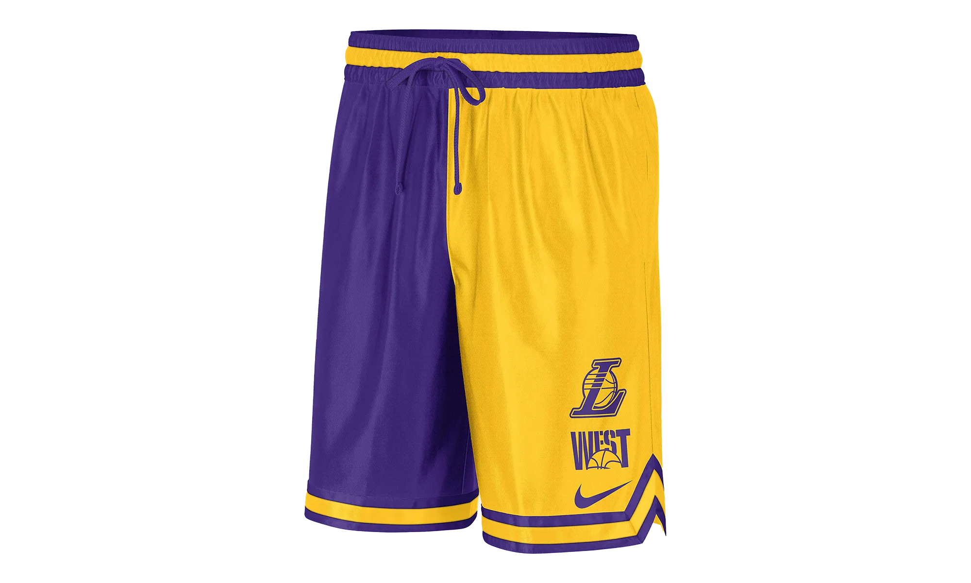 LA LAKERS COURTSIDE NBA GRAPHIC SHORTS 