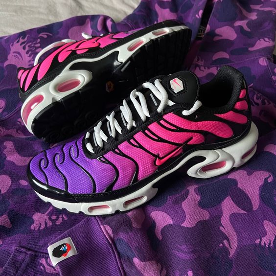 Pink-Black   Plus Women's Shoes