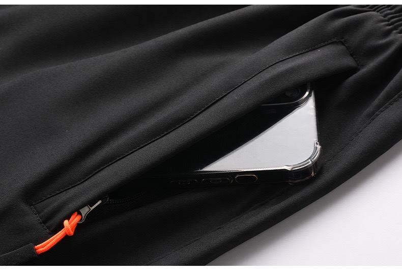 New ice silk breathable reflective sports casual pants