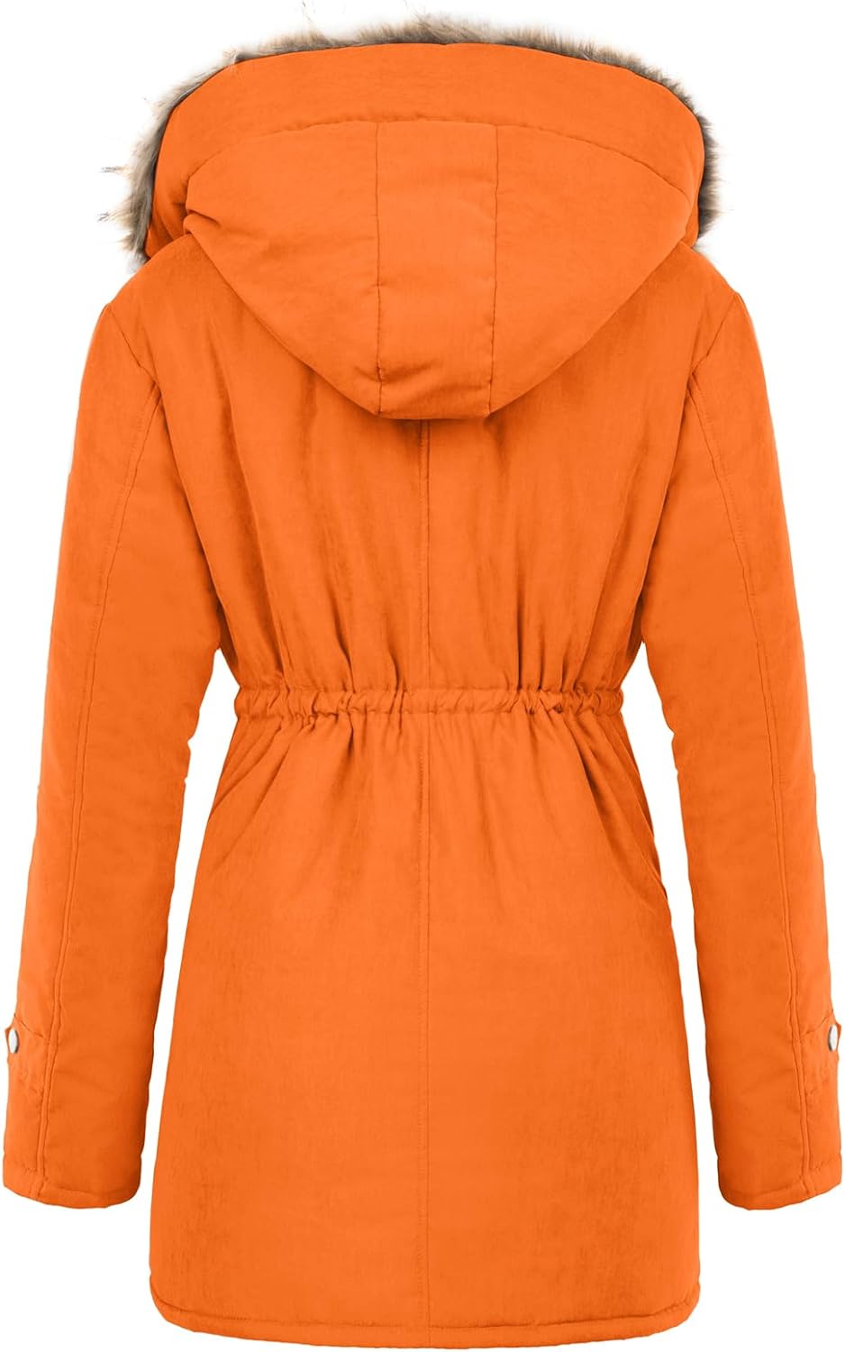 Winter Wool Women's Parka Jacket