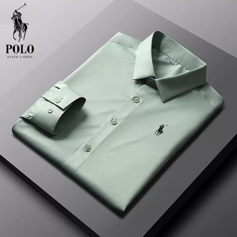 Ralph Lauren™ Men's Cotton Basic Denim Long Sleeve Shirt