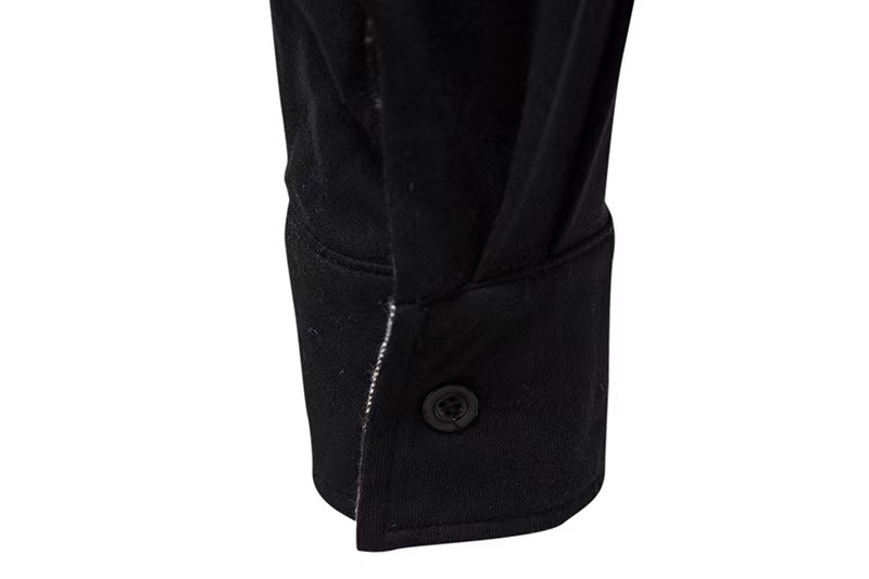 Men's Casual Long Sleeve Polo Shirt