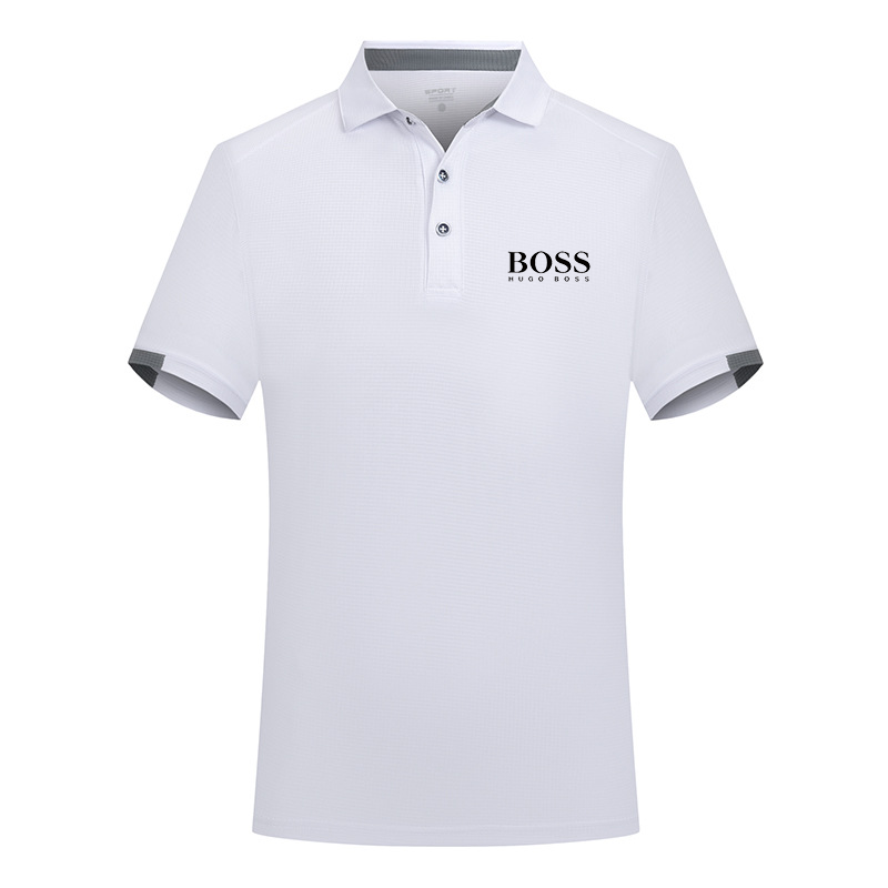 Men's summer sports short-sleeved quick-drying cool breathable polo shirt