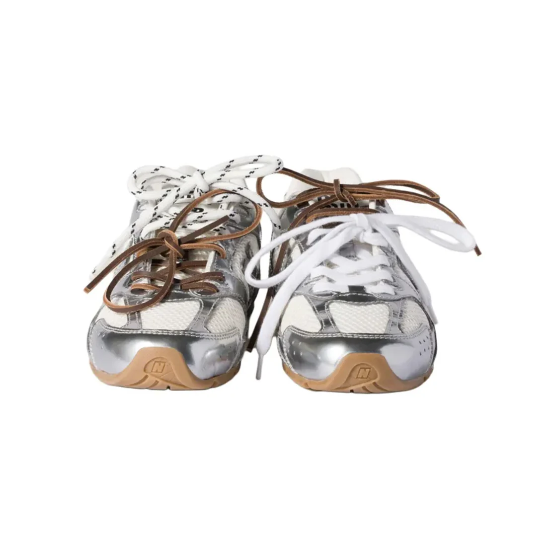 New Balance 530 x Miu Miu Metallic Silver