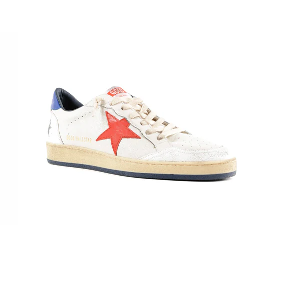Golden Goose Ballstar Red White Blue