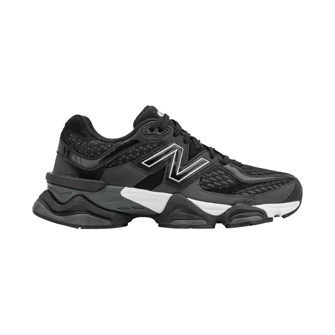 New Balance 9060 Shoe Palace Black Silver