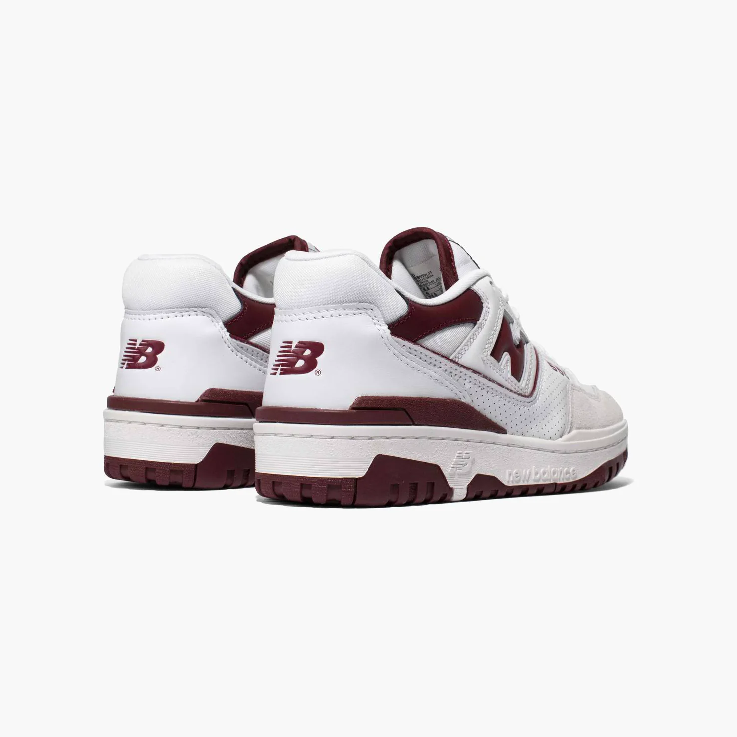 New Balance 550 Sea Salt Burgundy