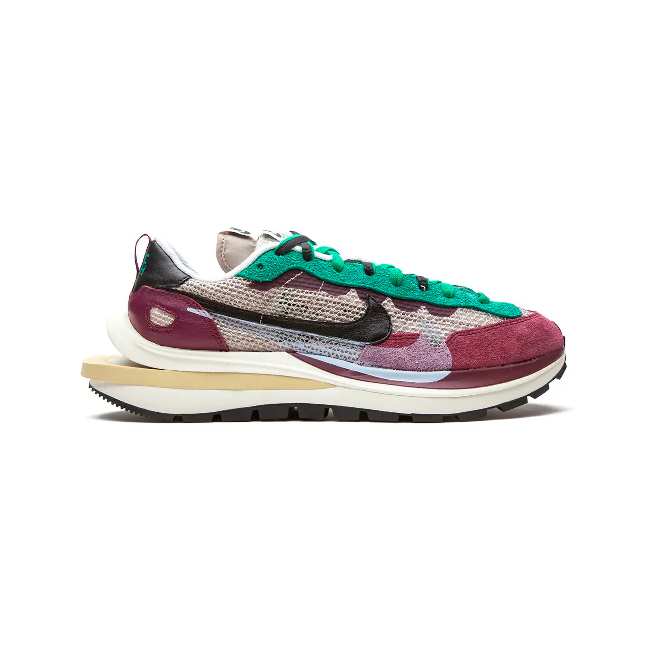 Nike Pegasus VaporWaffle x Sacai Villain Red Yellow Green