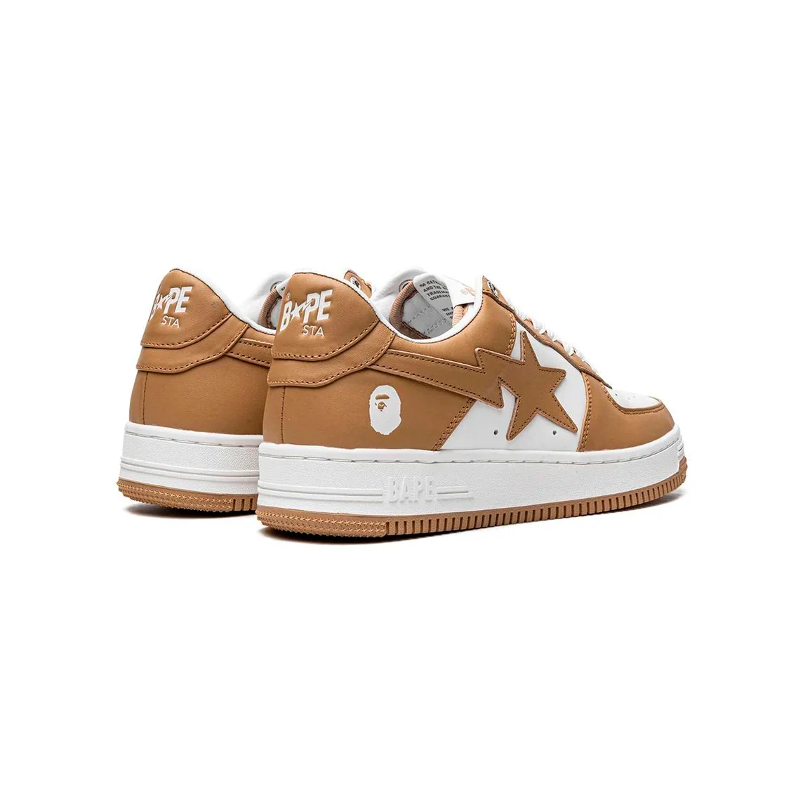 A BATHING APE SK8 STA Low Beige
