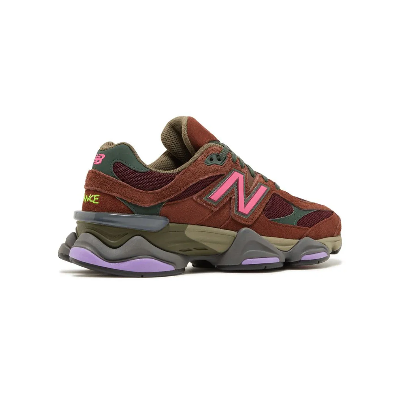 New Balance 9060 Rich Oak Burgundy