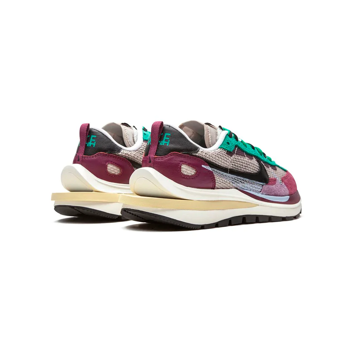 Nike Pegasus VaporWaffle x Sacai Villain Red Yellow Green