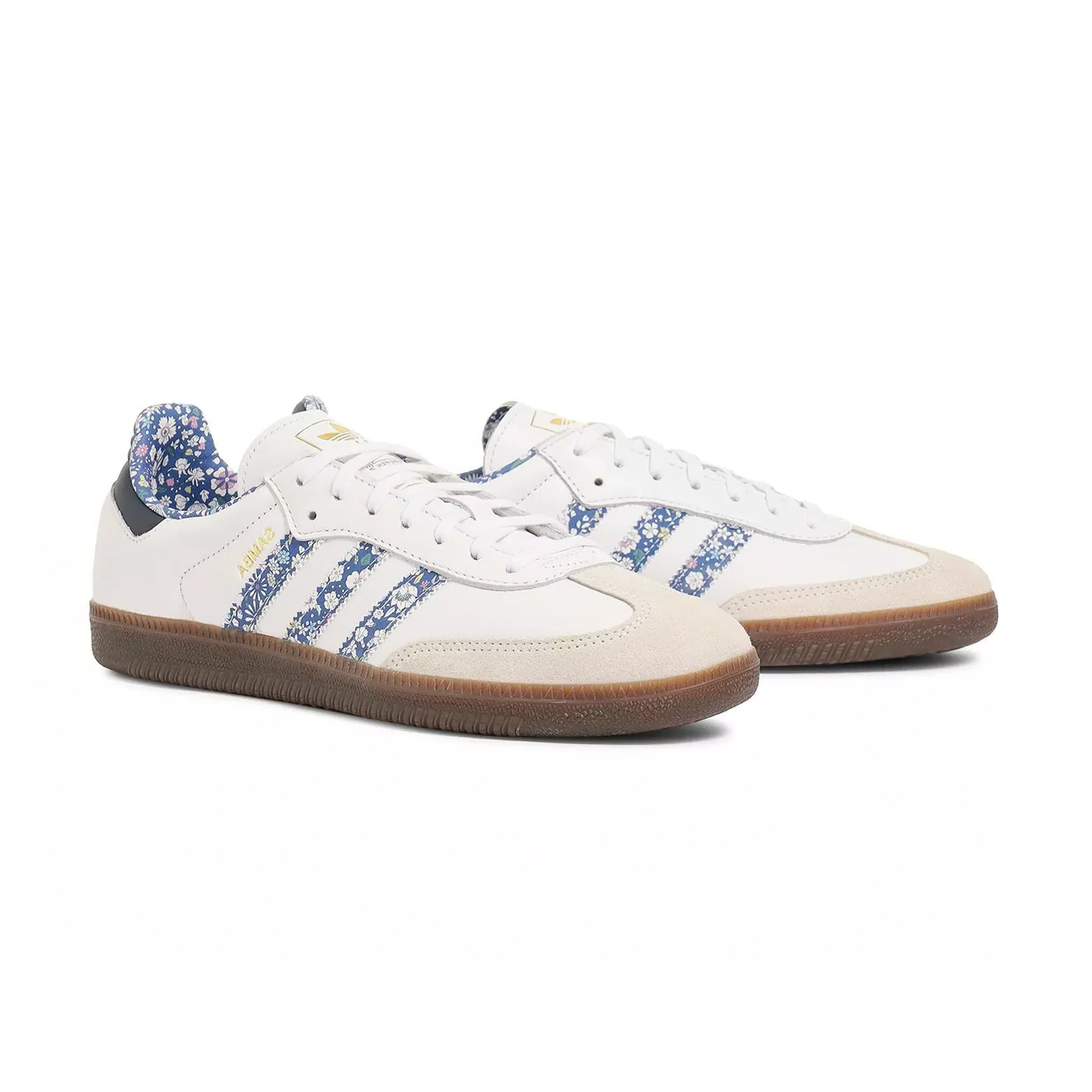 Adidas Samba x Liberty White Blue