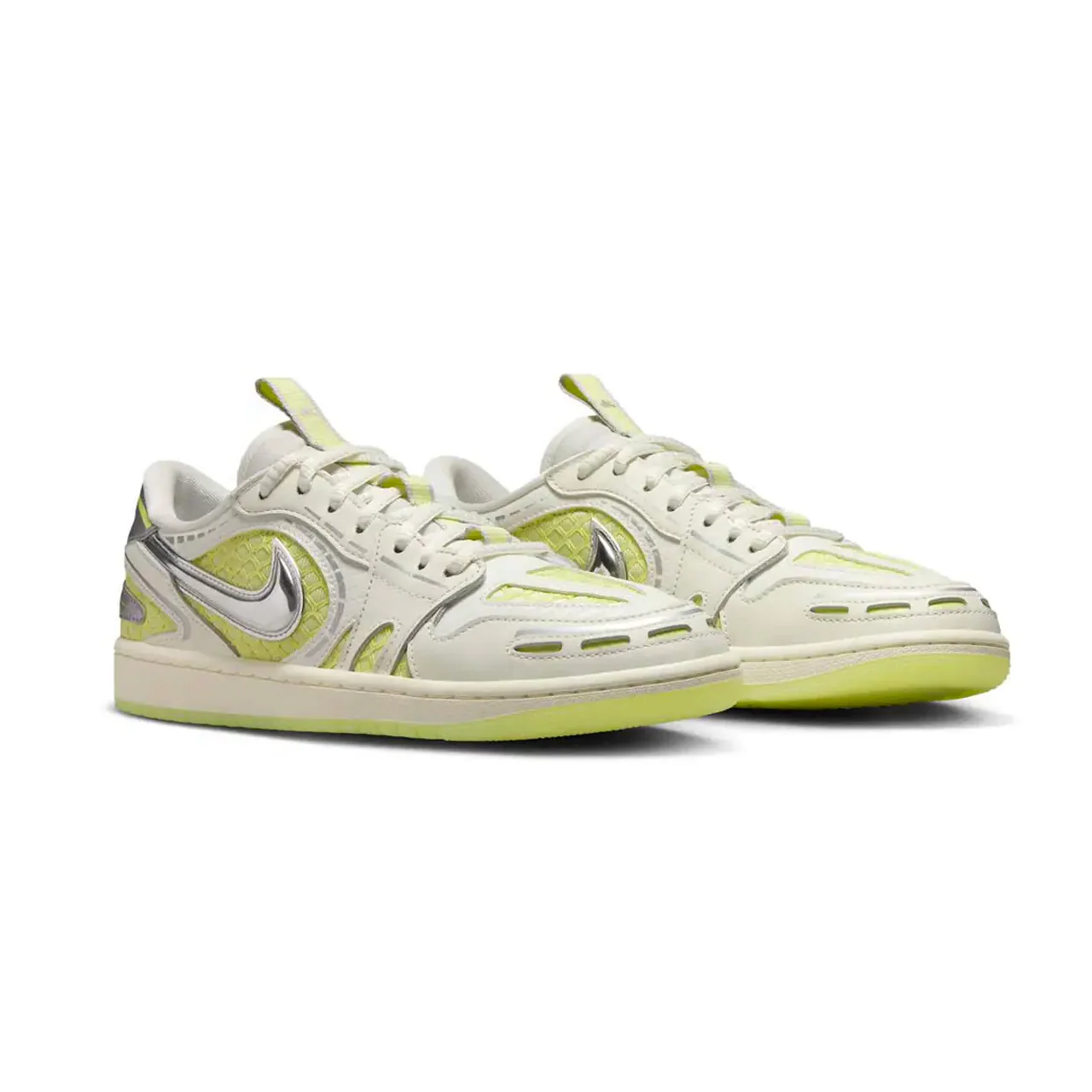 Jordan 1 Low Method of Make V3 Sail Luminous Green