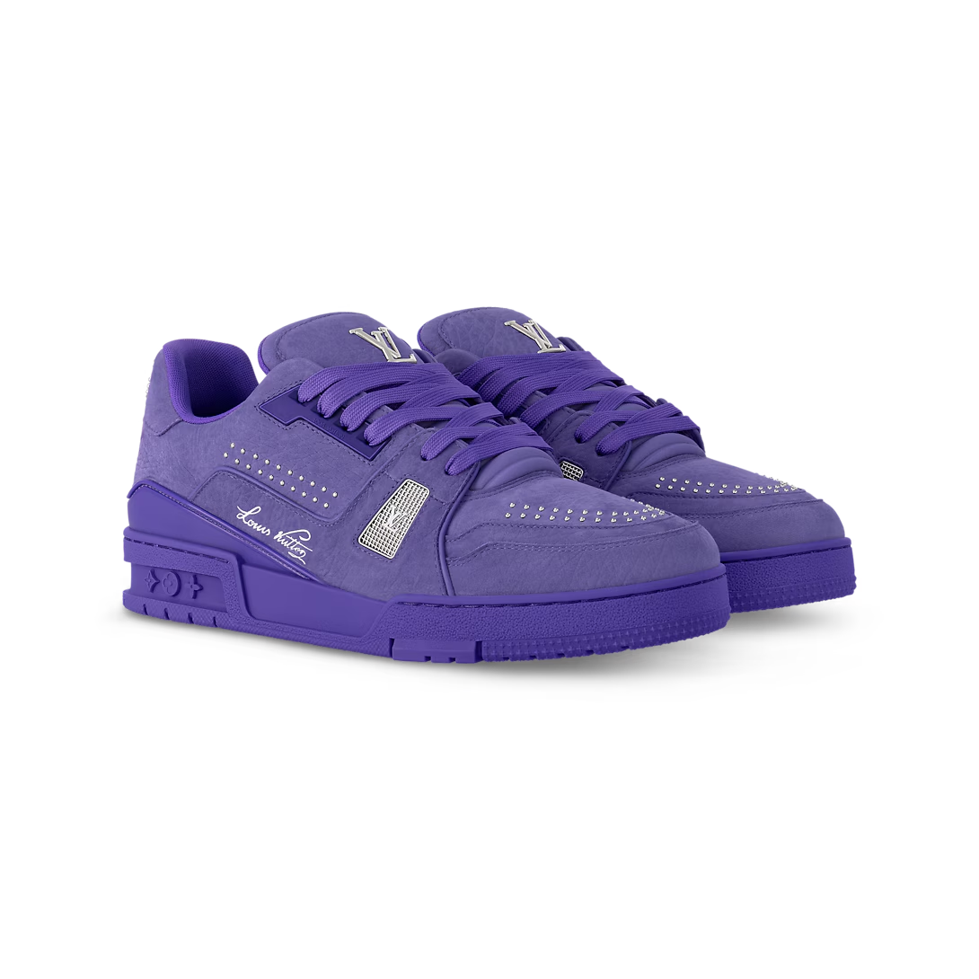 Louis Vuitton Trainer #54 Signature Purple