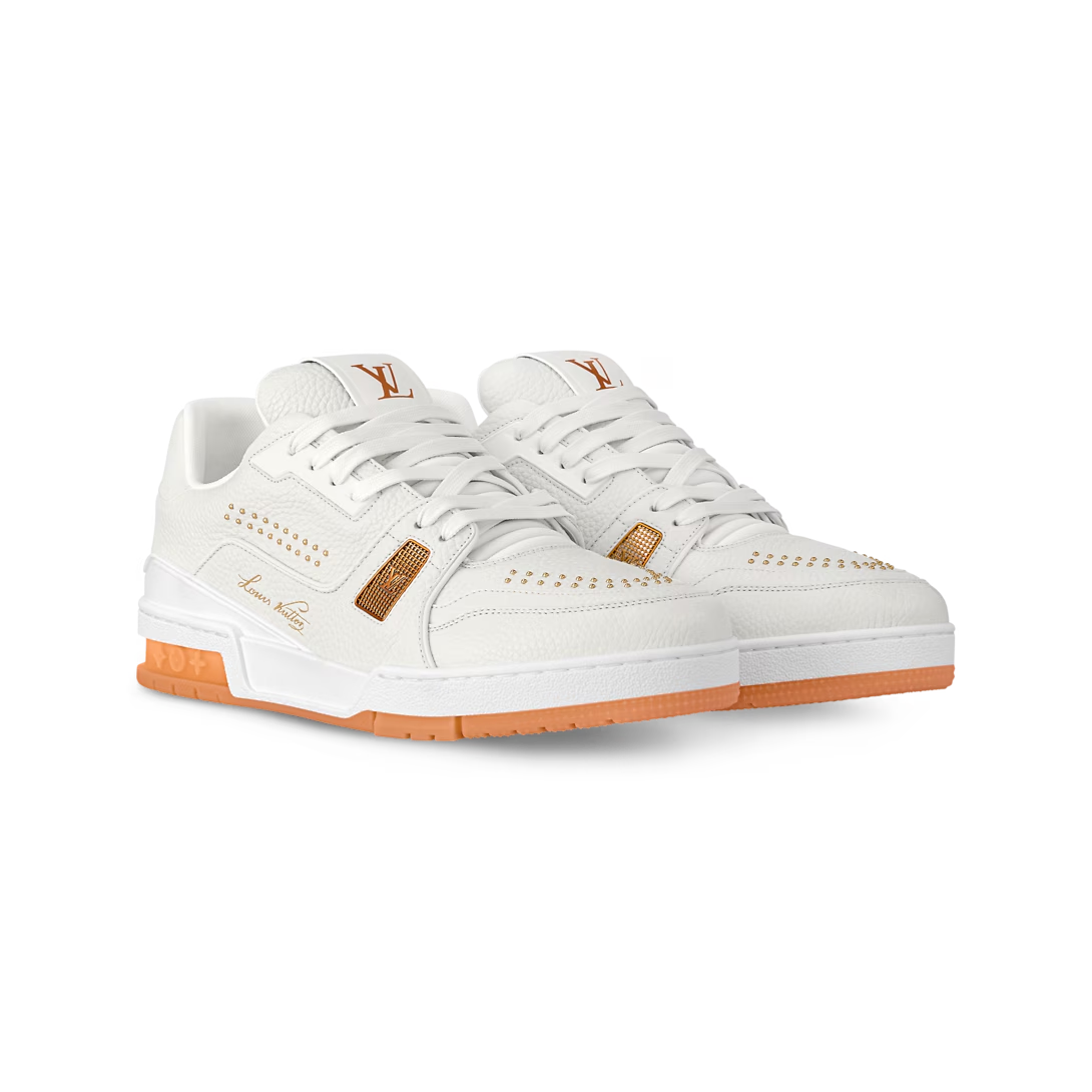 Louis Vuitton Trainer #54 Signature Orange